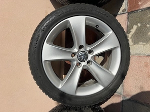 Vand set jante VW R17 Santa Maria cu anvelope de iarna hankook - imagine 5