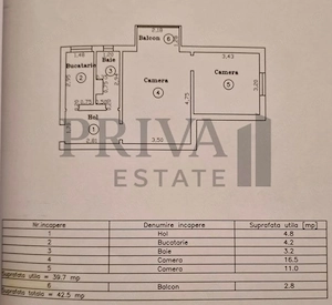 Apartament 2 camere la 200 m de Spitalul Județean | Calea Martirilor - imagine 13