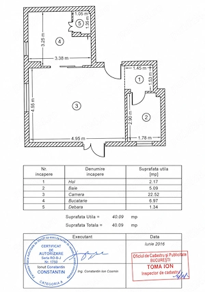 Garsonieră 40 mp + terasă 4 mp, intrare separată | Greenfield Băneasa, Cartier Blue, lângă pădure - imagine 7