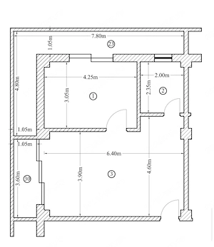 Apartament 2 camere open space Preajba - 0% comision la cumparare - imagine 2