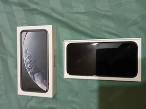 IPhone XR husa si folie silicon