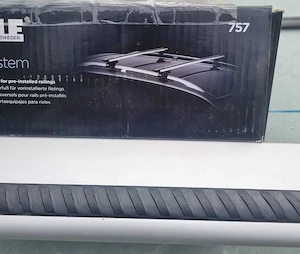 Bare Auto Transversale Thule WingBar cu sistem de prindere Rapid System 757, Seif Încastrabil - imagine 4