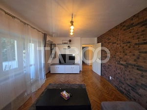 Apartament 2 camere de inchiriat decomandat 55mp zona Sub Arini Sibiu - imagine 9
