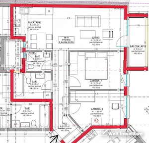 Apartament 3 camere, 73 mp utili, bloc nou 2026, zona Piata Garii ! - imagine 2