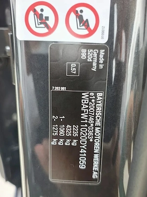 BMW Seria 5 520d Aut. Luxury Line, 2012, Sedan, Diesel - imagine 20