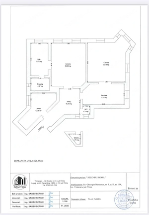 Apartament 3 camere, 130 mp, zona Fabric - imagine 6