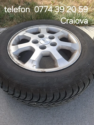  jante de aliaj Opel+ cauciucuri MS Bari portbagaj - imagine 5