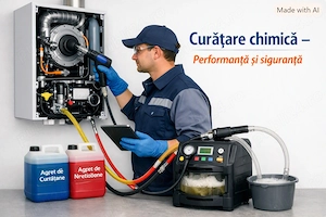 Curățare chimică a centralei și instalației termice 