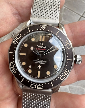 Omega Seamaster Diver 300m No Time To Die 007 Titan 42mm ORF Factory 007 Limited Edition Free Sprung
