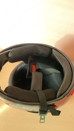 Cască moto Safebet roșie - imagine 4