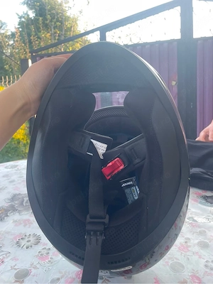     Cască moto Axxis Draken S   NOUĂ   neagră - imagine 3