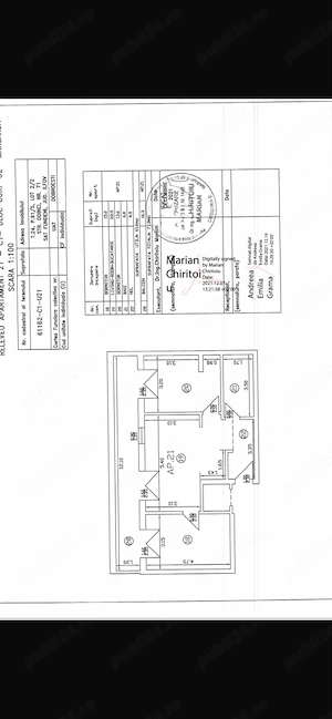  APARTAMENT DE ÎNCHIRIAT   3 camere| Dobroesti | 78 mp | etaj 3 - imagine 10