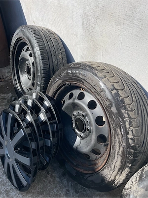 Jante 16" Bmw e46 + cauciucuri vara  - imagine 5