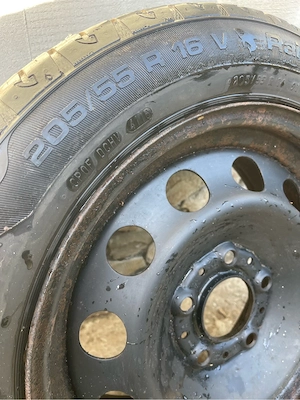 Jante 16" Bmw e46 + cauciucuri vara  - imagine 3