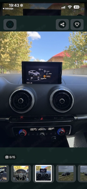 Audi A3 Limuzină 1.6 TDI S tronic | 2017 | 160.000 km | Istoric service Audi - imagine 3