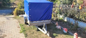 Vând Remorcă 750kg tablă groasă de 2 - imagine 4