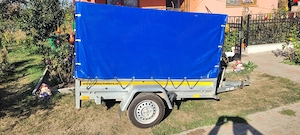 Vând Remorcă 750kg tablă groasă de 2 - imagine 3
