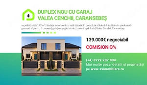 Duplex nou cu garaj | Valea Cenchii, Caransebeș - imagine 5