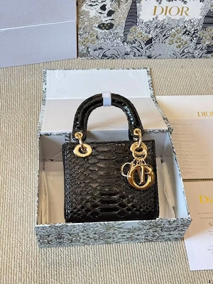   Christian Dior geantă de damă, piele naturală