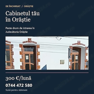 Spații avocatură peste drum de Judecătoria Orăștie - imagine 9