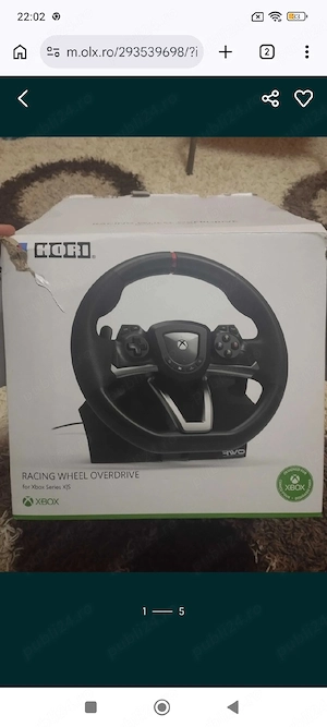 volan gaming xbox 