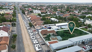 Teren pentru expunere comerciala de 2080 mp cu FS de 32 ml, cu birouri, Micalaca - imagine 5