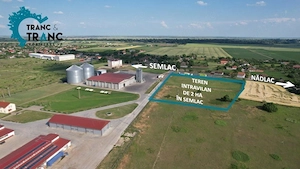 Teren intravilan pretabil parc fotovoltaic, de 2 ha în Semlac(ID: 22376)