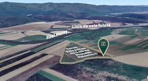 Teren extravilan de 5,99 ha la 200 m de Mureș, ideal pentru balastieră în Ususău - imagine 3
