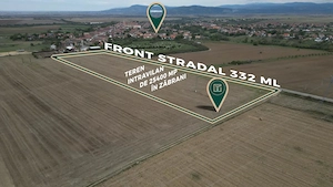Teren intravilan de 25400 mp cu potențial excepțional pentru investiție în Zăbra - imagine 2