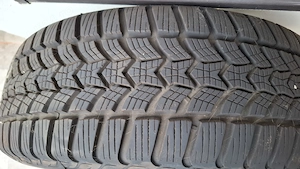 Vand 4 jante + cauciucuri Debica de iarna 215/60R16 + capace - imagine 2