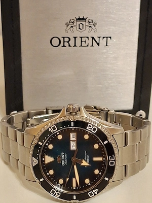  Ceas Automat Orient Kamasu Mako III MODEL NOU Verde - Safir Full Set