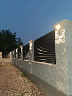 boltari decorativi pentru gard din praf de marmura 
