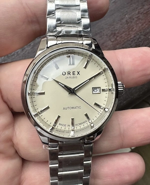 OREX 24 Rubis Automatic Made in Romania Ceas Clasic mecanism japonez Automat Seiko NH35 Diver 200 m 