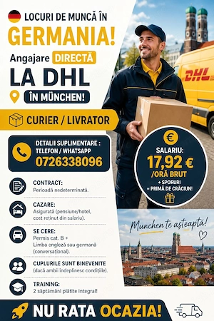 Germania - DHL - Curierat 