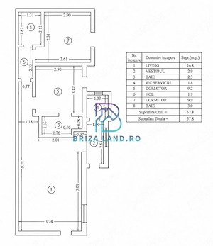 Bucurestii Noi, Laminorului, casa 67mp, 3 camere, 3 bai, teren 161mp - imagine 17