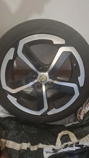 Jante Hanzo R17 + Anvelope Debica 225/45 R17 DOT 2021 – Set 4 buc. - imagine 2