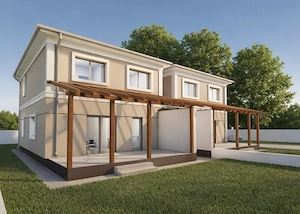 Duplex 5 camere | 125 mp utili | 3 bai | 300 mp teren - Mosnita - imagine 5