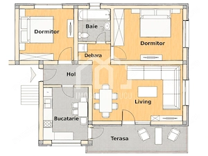 Apartament 3 camere | 65mp | Balcon | Parcare | Bloc Nou | Apahida - imagine 2