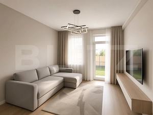Apartament 2 camere, 46 mp, curte 24 mp, zona Cetatii - imagine 2