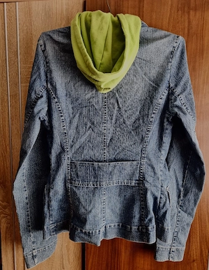 Hanorac dama Bumbac cu material Blugi 