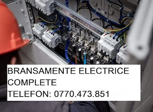 bransamente electrice, montari interioare