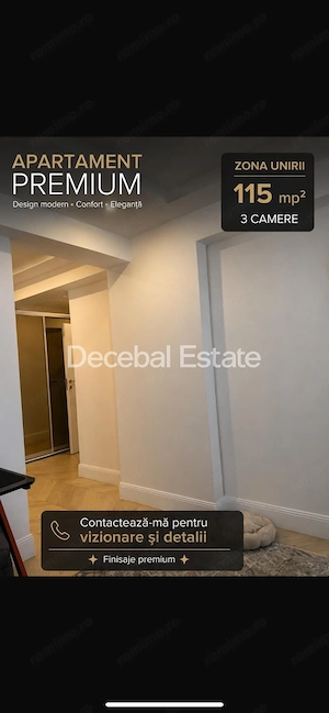 Apartament premium cu 3 camere | 115 mp | Zona Unirii - imagine 11