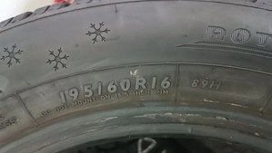 ANVELOPE 195/60/16 89H 195 60 16 DUNLOP CP N10849 M+S - imagine 4