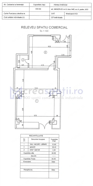 Spatiu comercial 84mp, in spate la Gara Internationala si Complex Fab - imagine 10