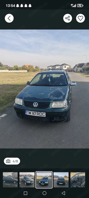 Vând vw polo 6n2 1.4 benzina 