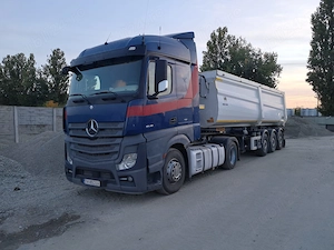 Vand ansamblu Cap Tractor MB si semiremorca Wielton - imagine 2