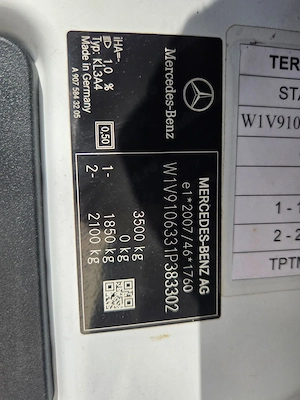 Mercedes New Sprinter L3H2 Frigorific   Refrigerare 0 C   Congelare -20 C - imagine 3
