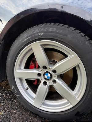 vand jante bmw r17+anvelope pirelli p zero