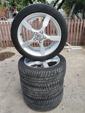 4 Roți de iarna Seat Originale 225/45/17 Barum Polaris 5
