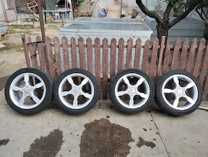 4 Roți de iarna Seat Originale 225/45/17 Barum Polaris 5 - imagine 5